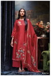 Lzabela 3037 By Ganga Printed Embroidery Dress Material Exporters In India